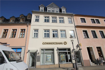 Wohn-und Geschäftshaus direkt am Marktplatz in bester Lage in Zschopau
